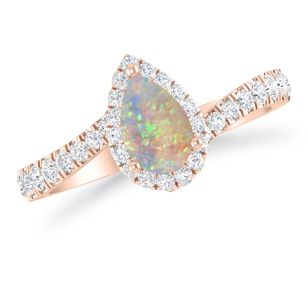 Rose Gold - Opal