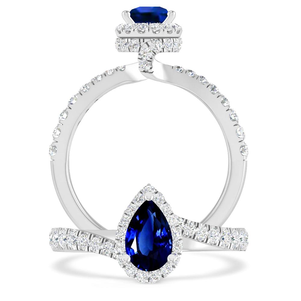 White Gold - Sapphire