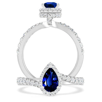 White Gold - Sapphire