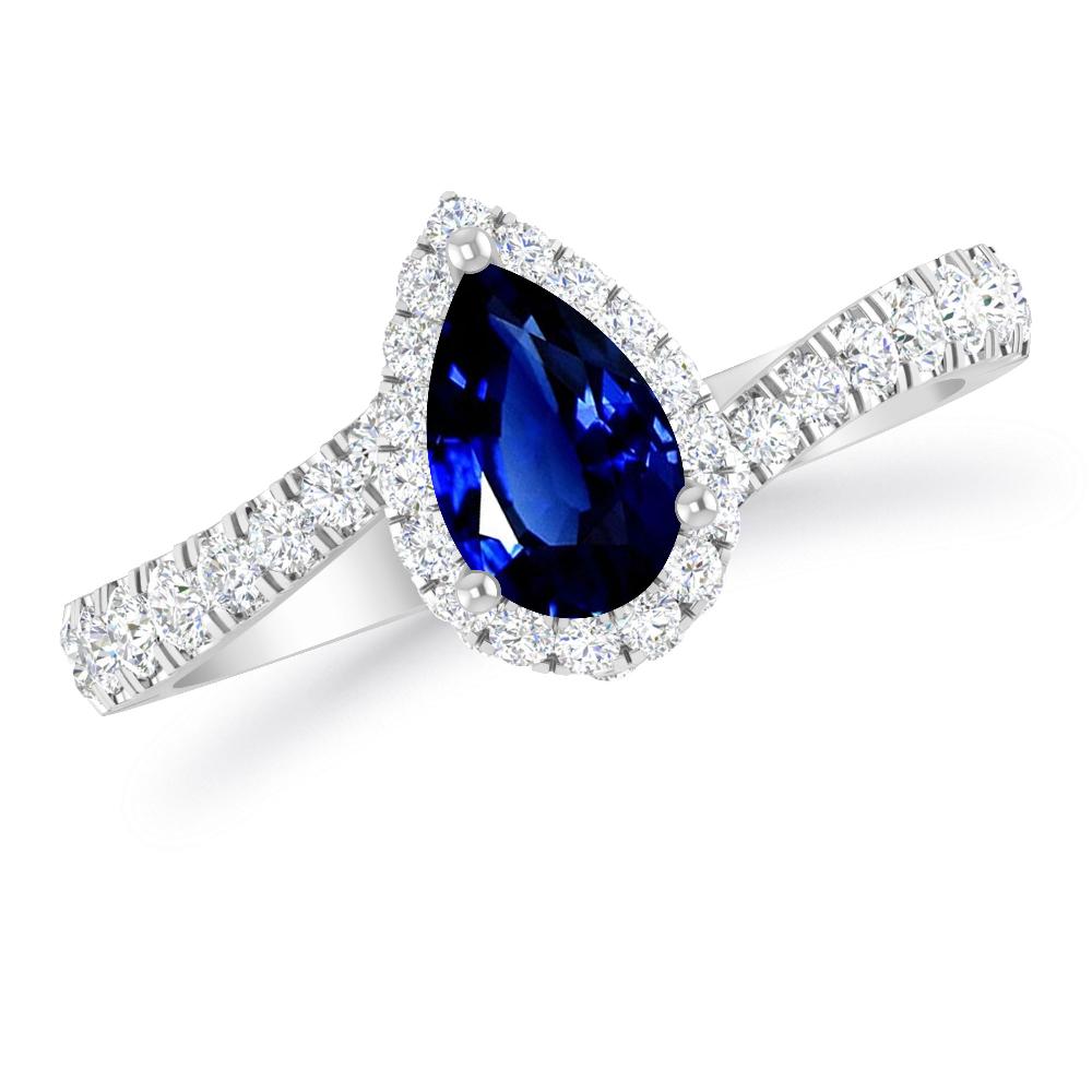 White Gold - Sapphire