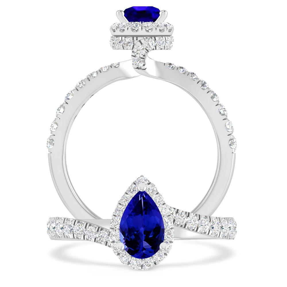 White Gold - Tanzanite