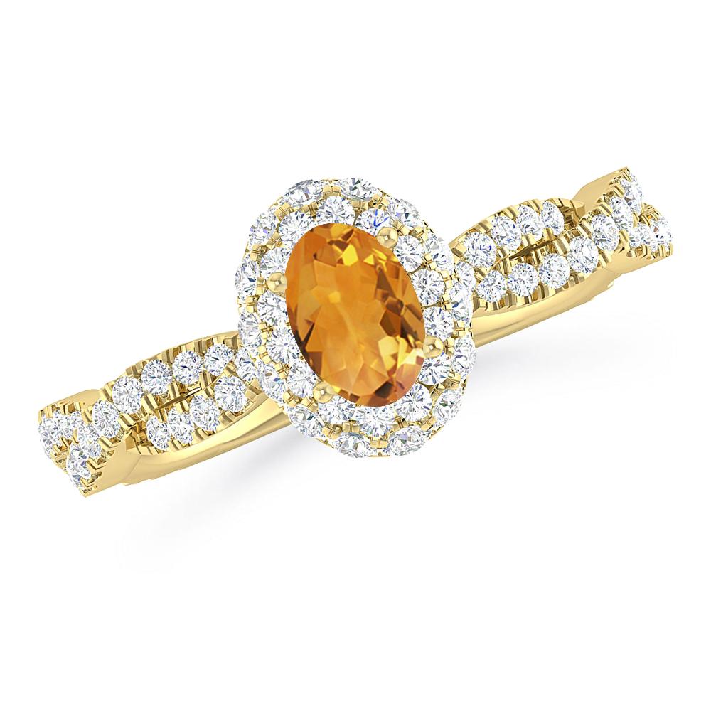 Yellow Gold - Citrine