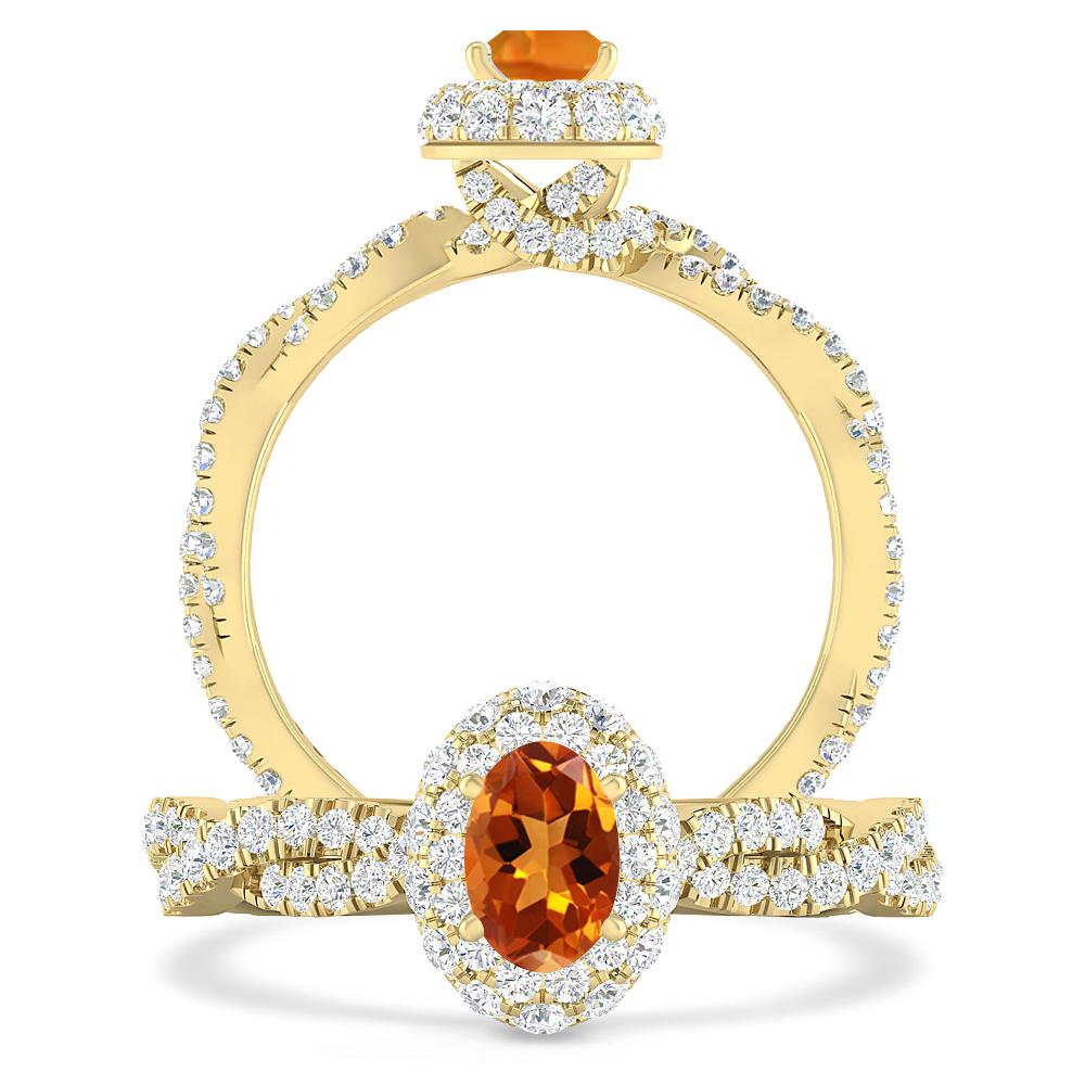 Yellow Gold - Citrine