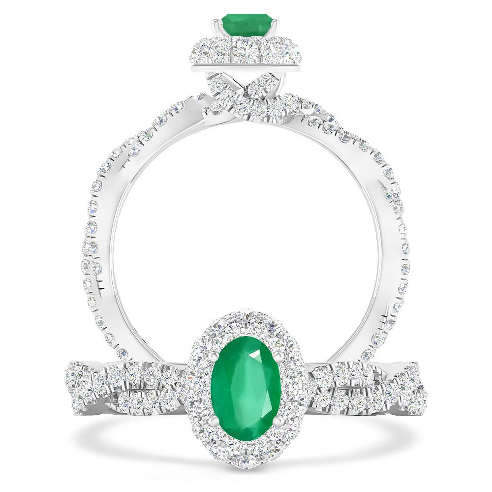 White Gold - Emerald