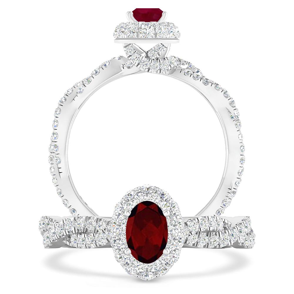 White Gold - Garnet