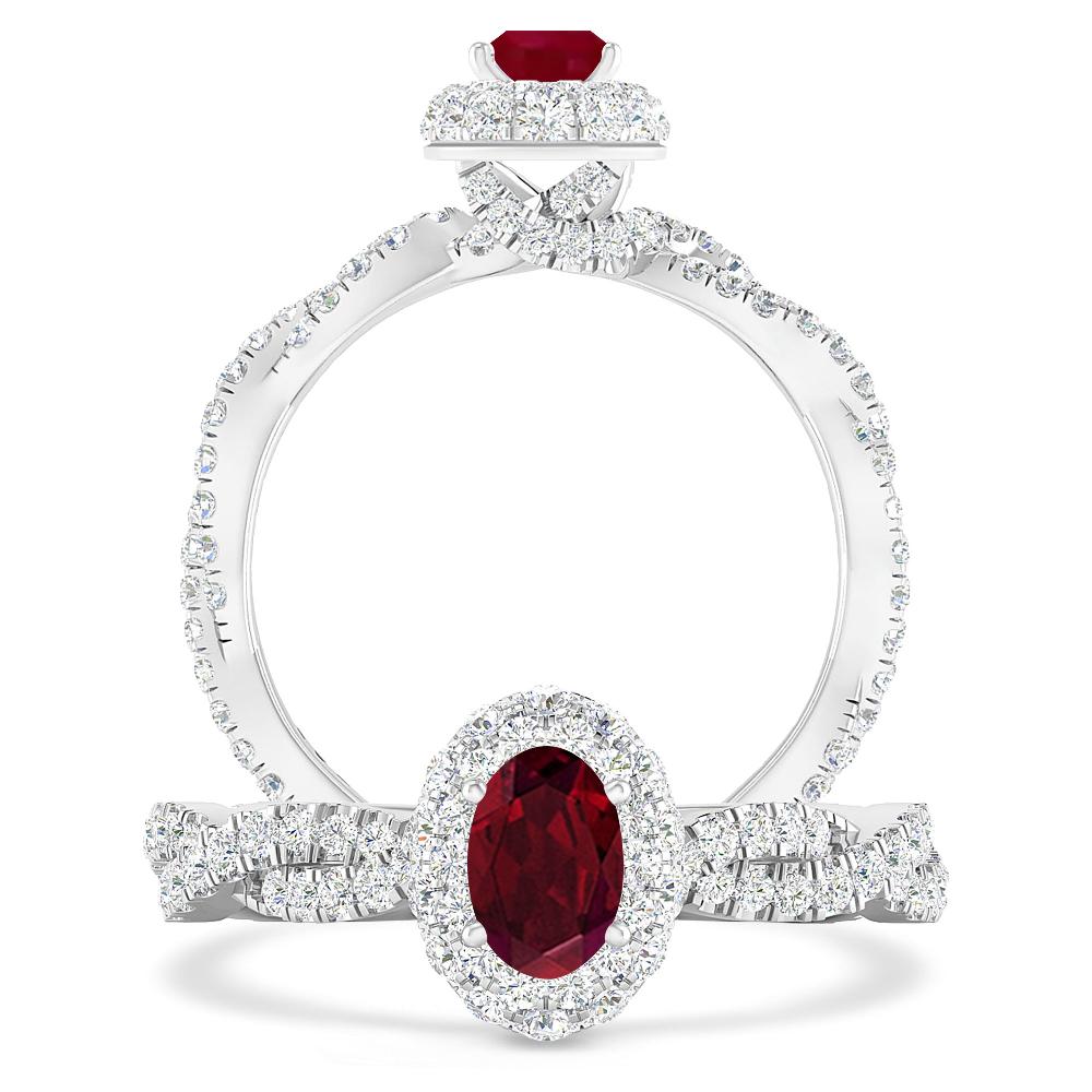 White Gold - Garnet