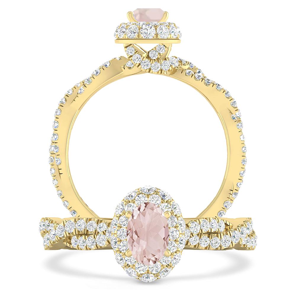 Yellow Gold - Morganite