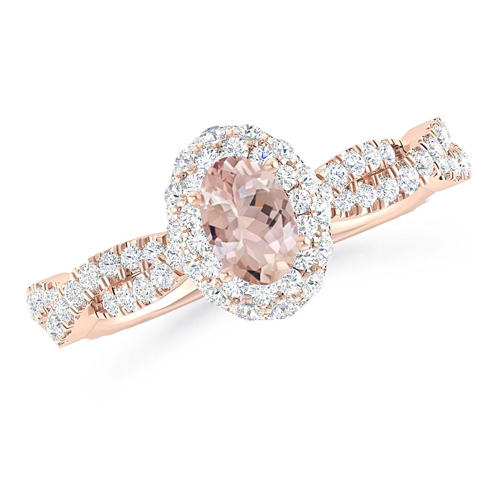 Rose Gold - Morganite