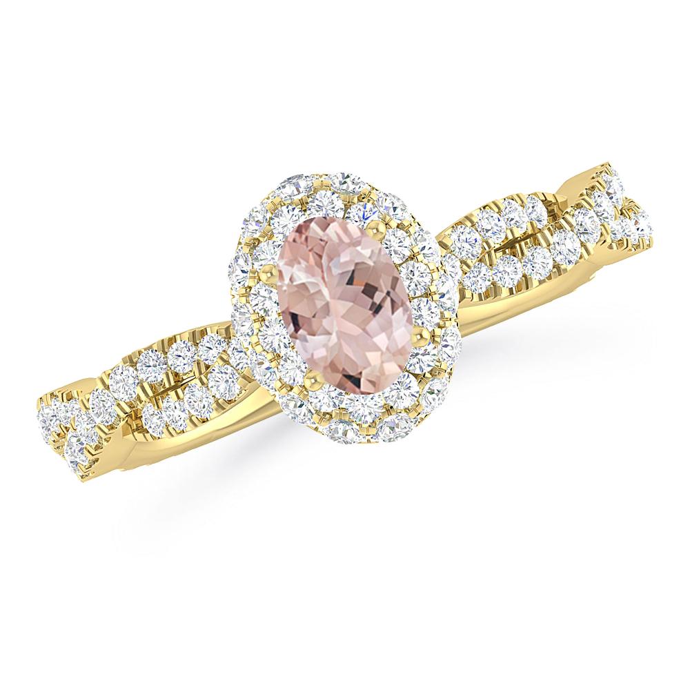 Yellow Gold - Morganite