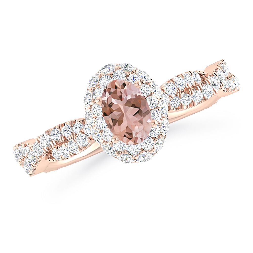 Rose Gold - Morganite