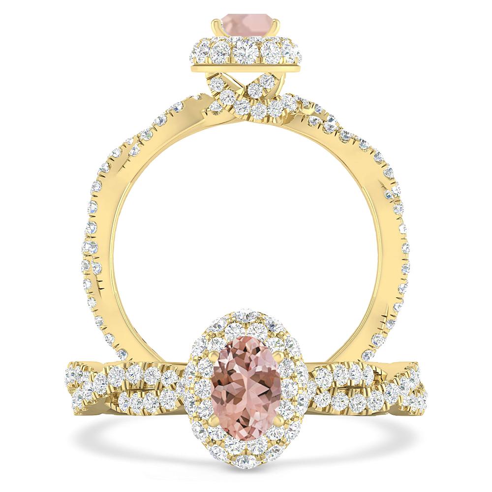 Yellow Gold - Morganite