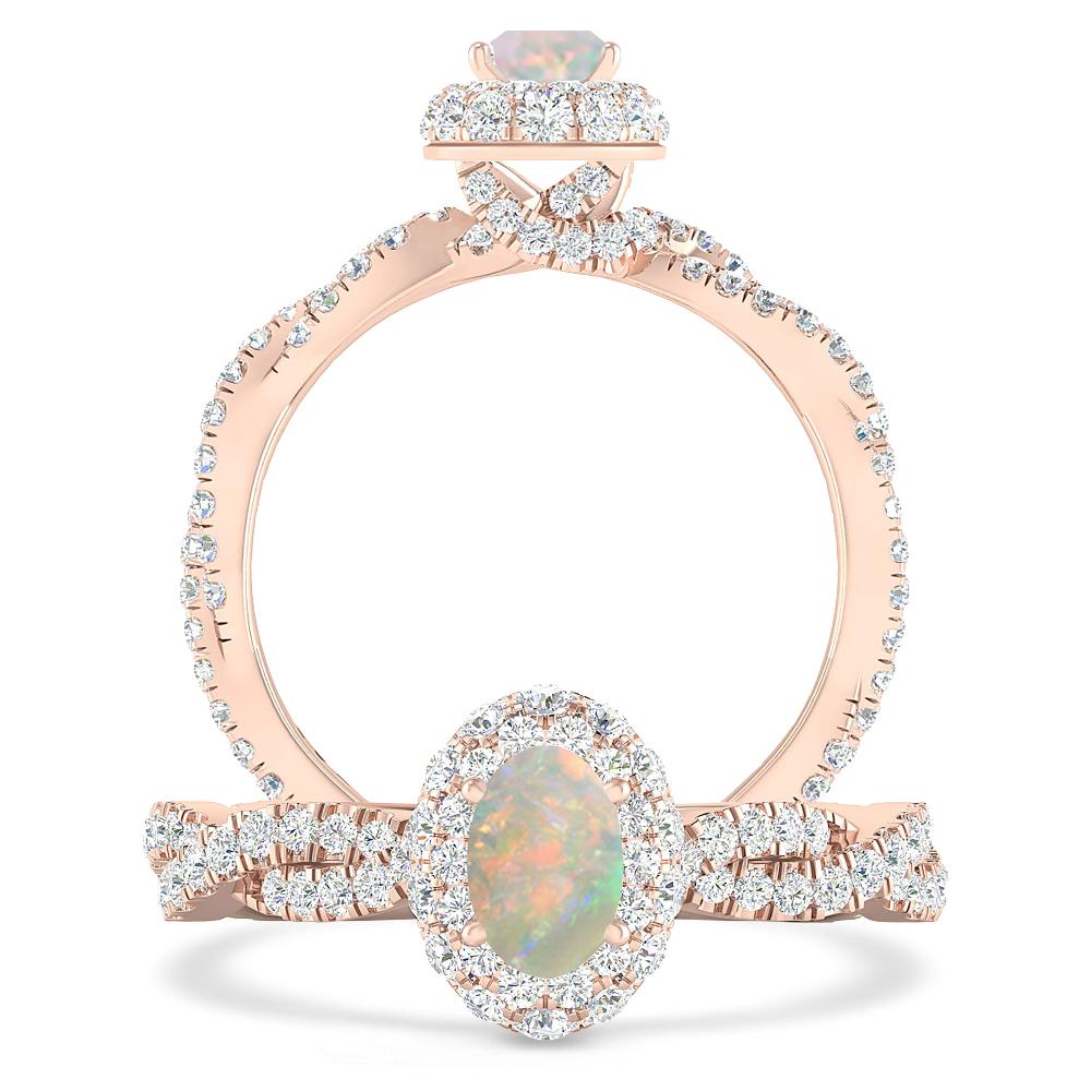 Rose Gold - Opal