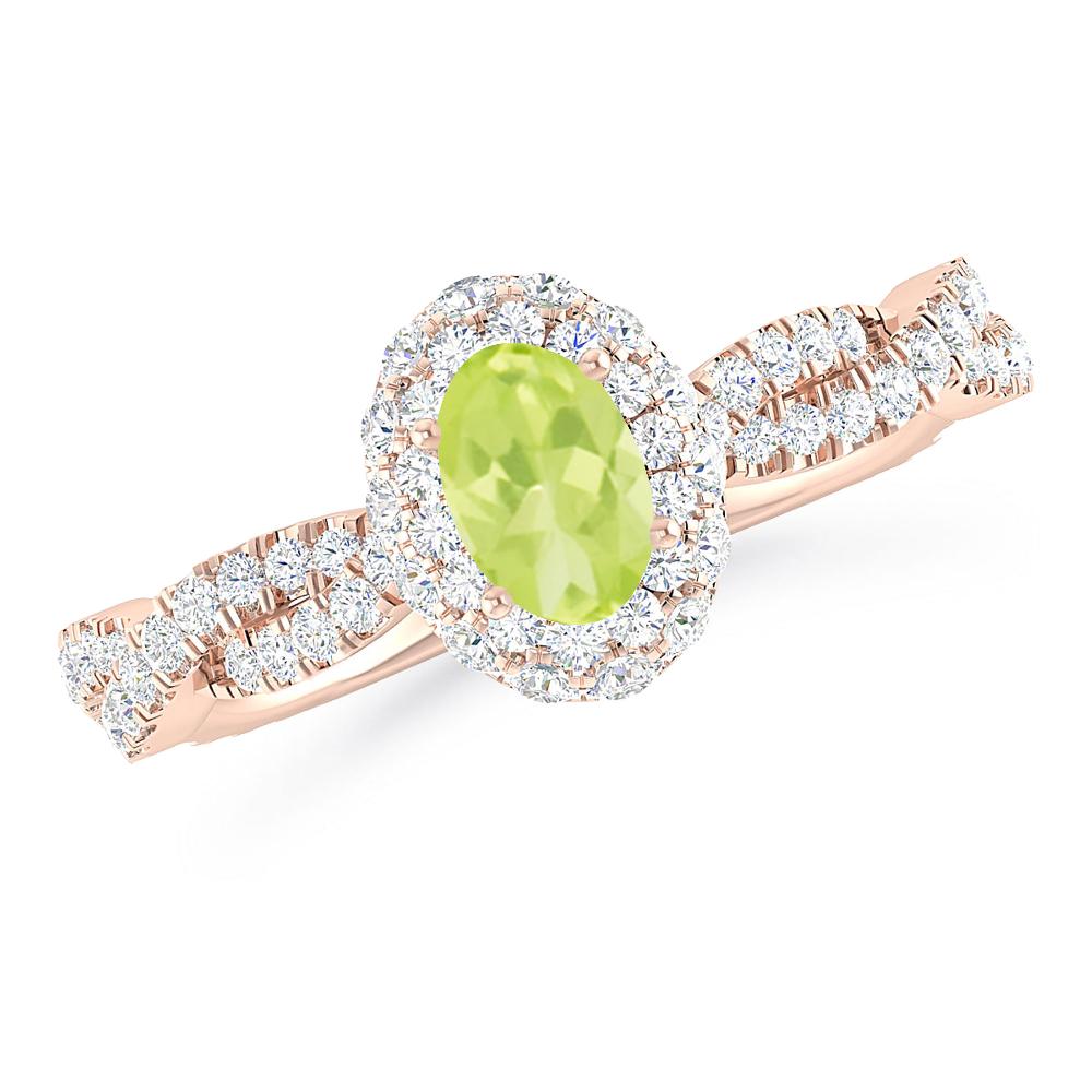 Rose Gold - Peridot