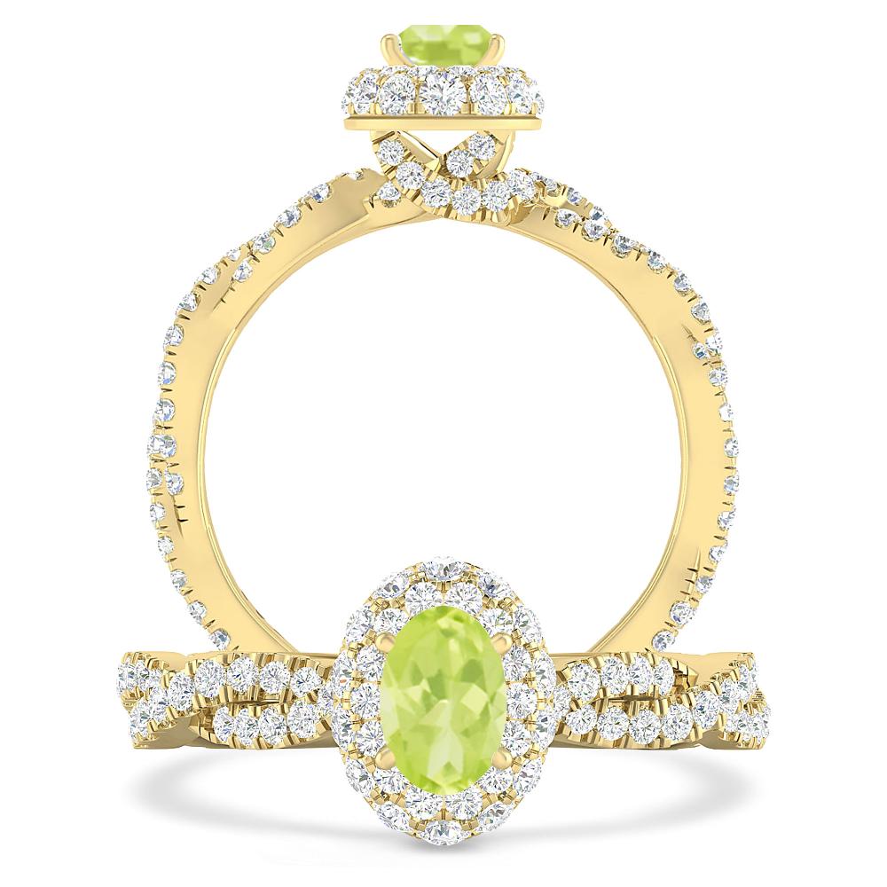 Yellow Gold - Peridot