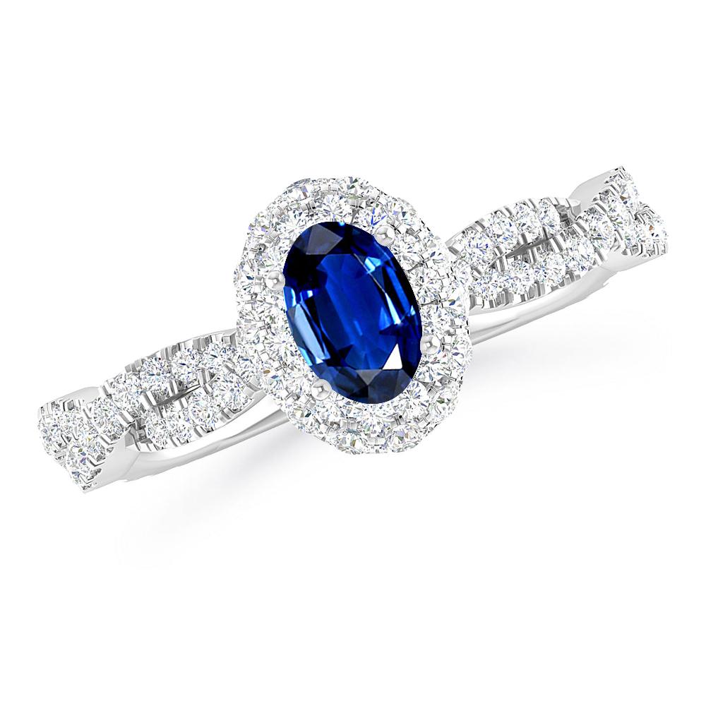 White Gold - Sapphire