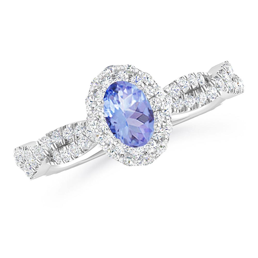 White Gold - Tanzanite