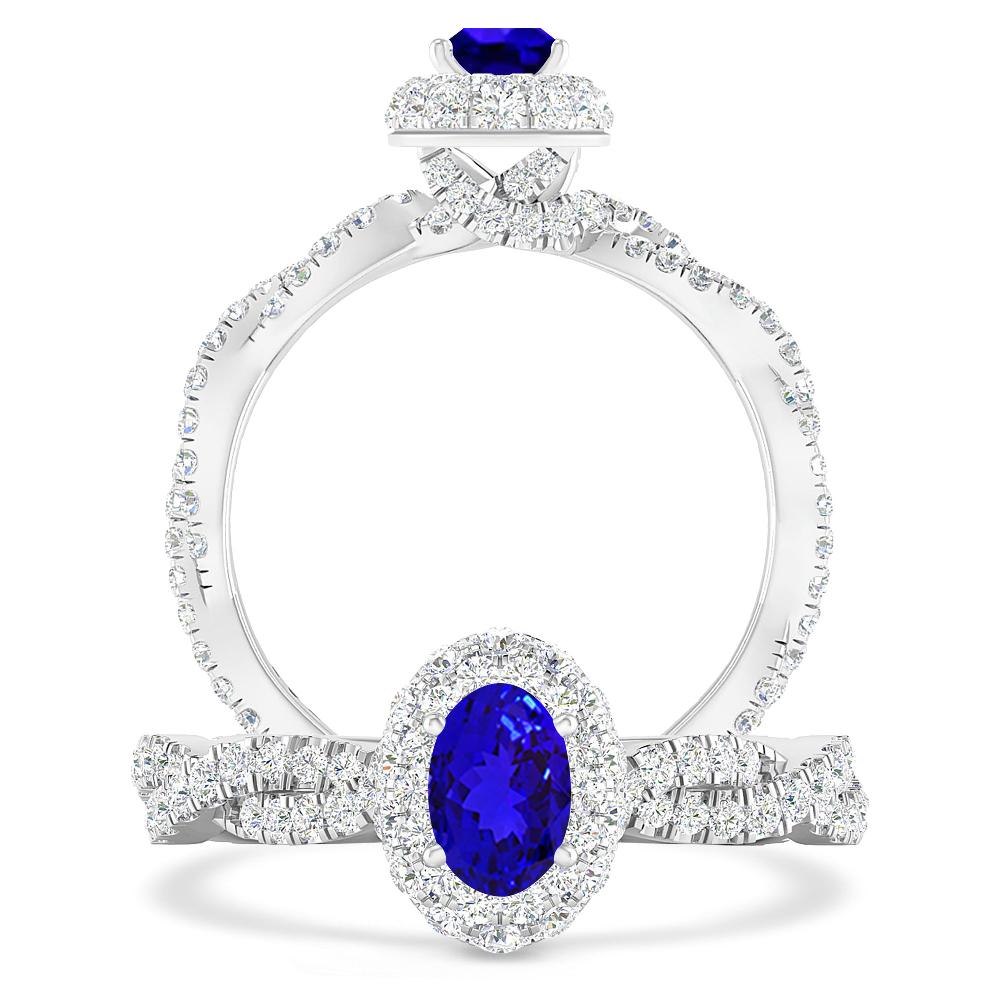 White Gold - Tanzanite