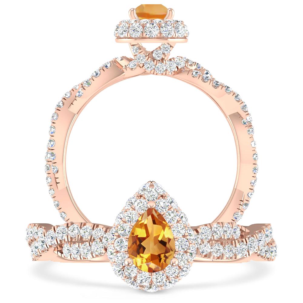 Rose Gold - Citrine