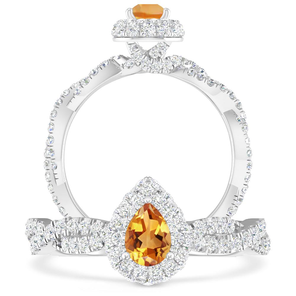 White Gold - Citrine