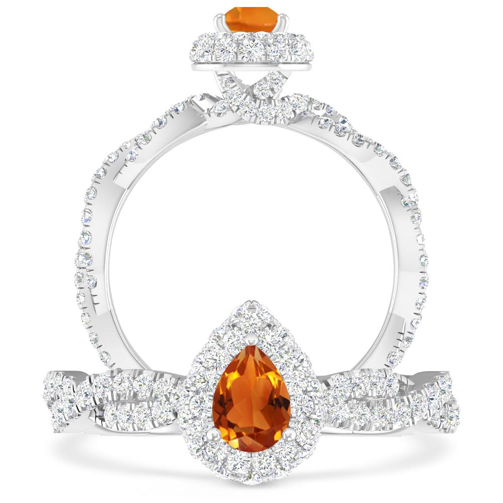 White Gold - Citrine