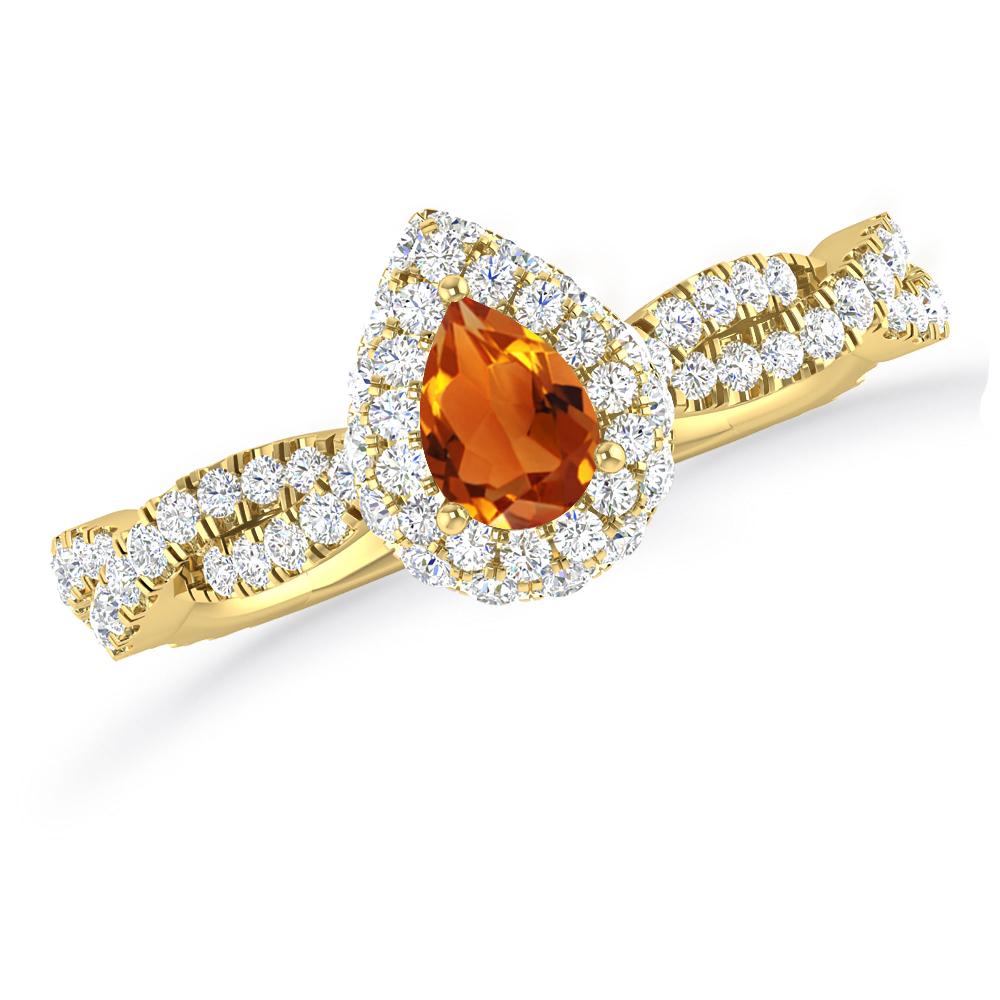 Yellow Gold - Citrine