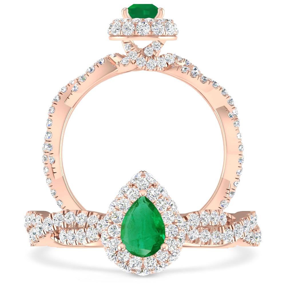 Rose Gold - Emerald