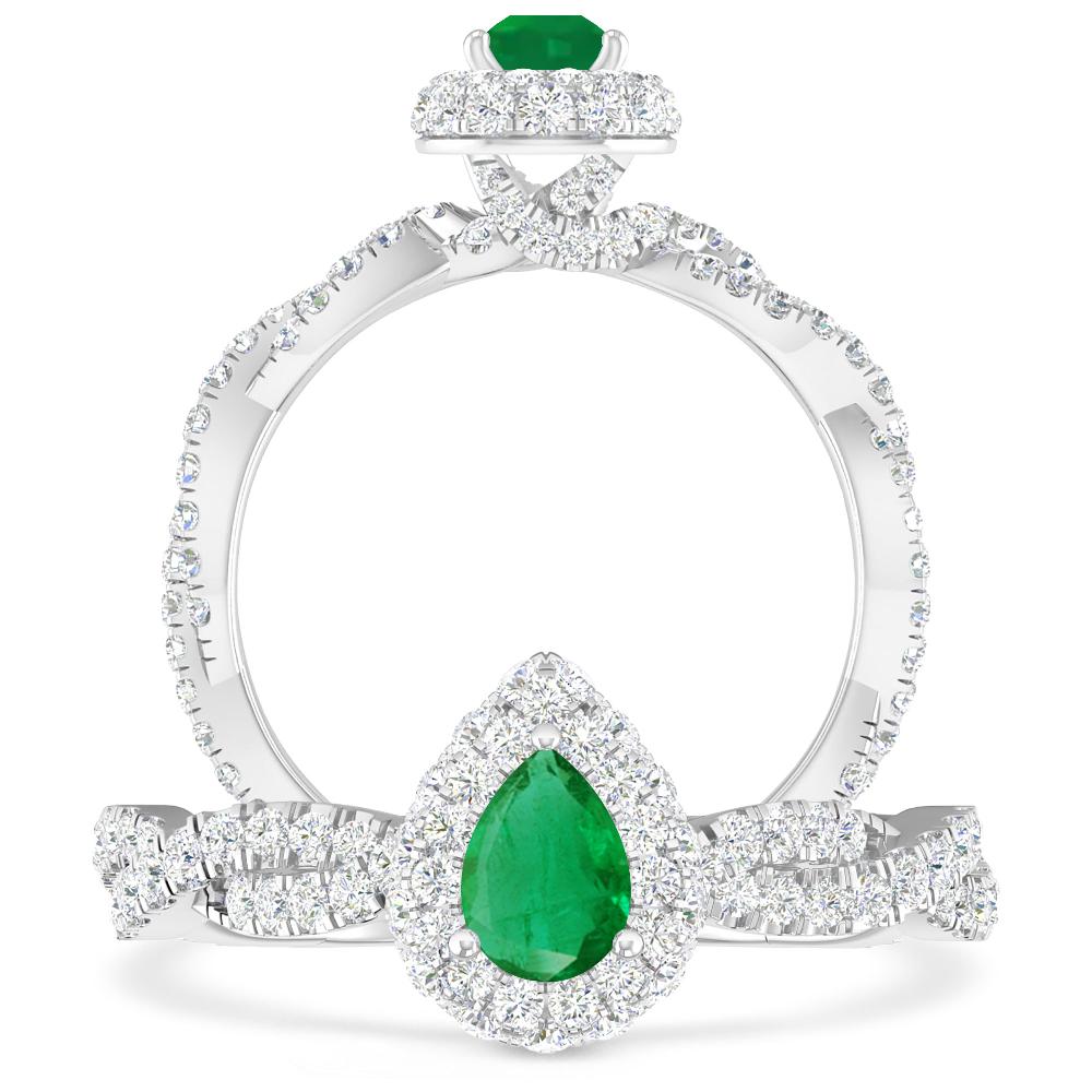 White Gold - Emerald