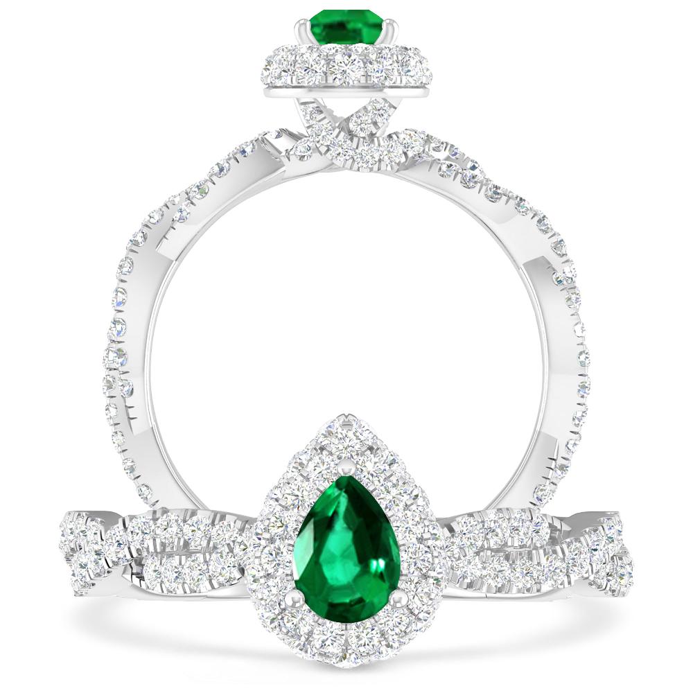 White Gold - Emerald