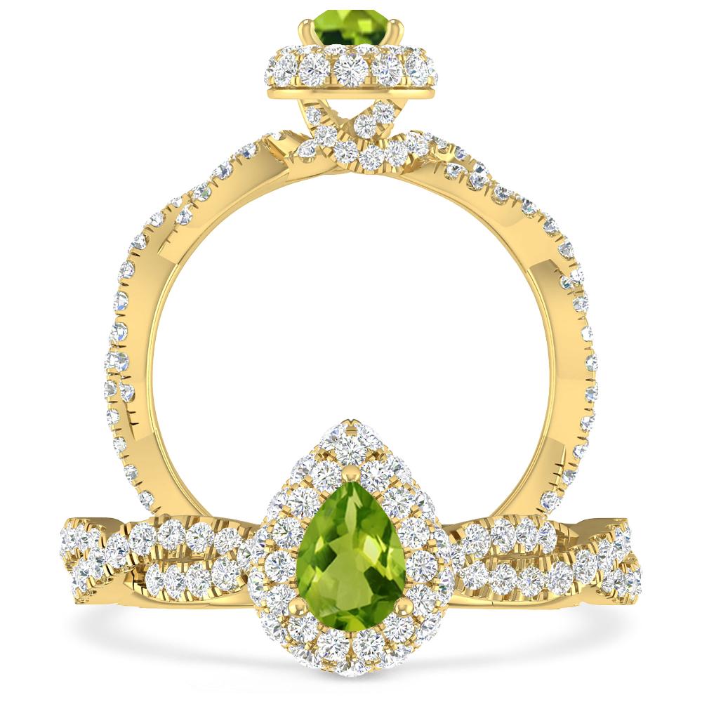 Yellow Gold - Peridot