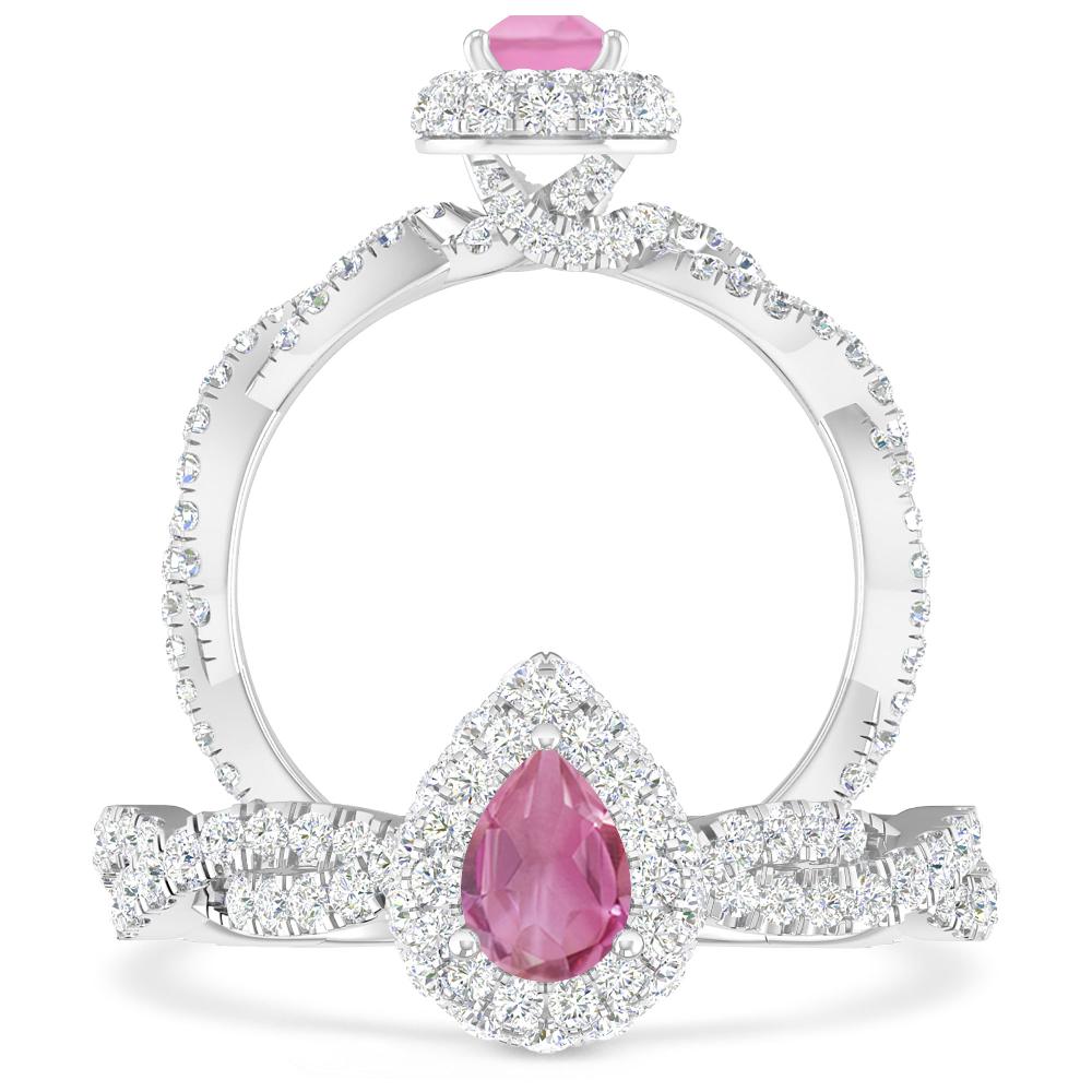 White Gold - Pink Tourmaline