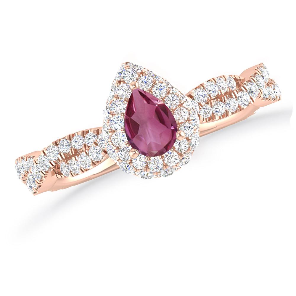 Rose Gold - Pink Tourmaline