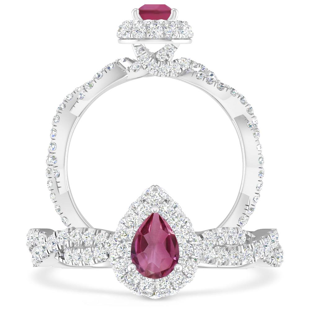 White Gold - Pink Tourmaline