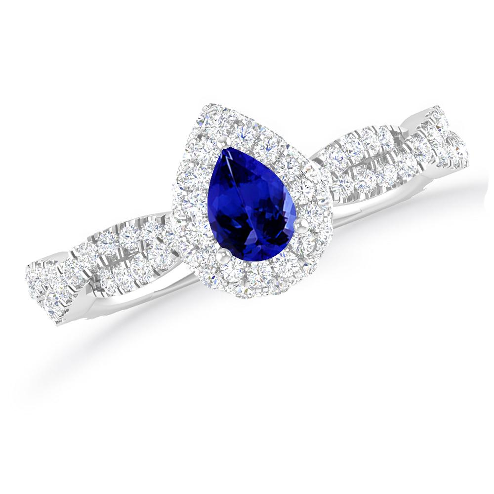 White Gold - Tanzanite