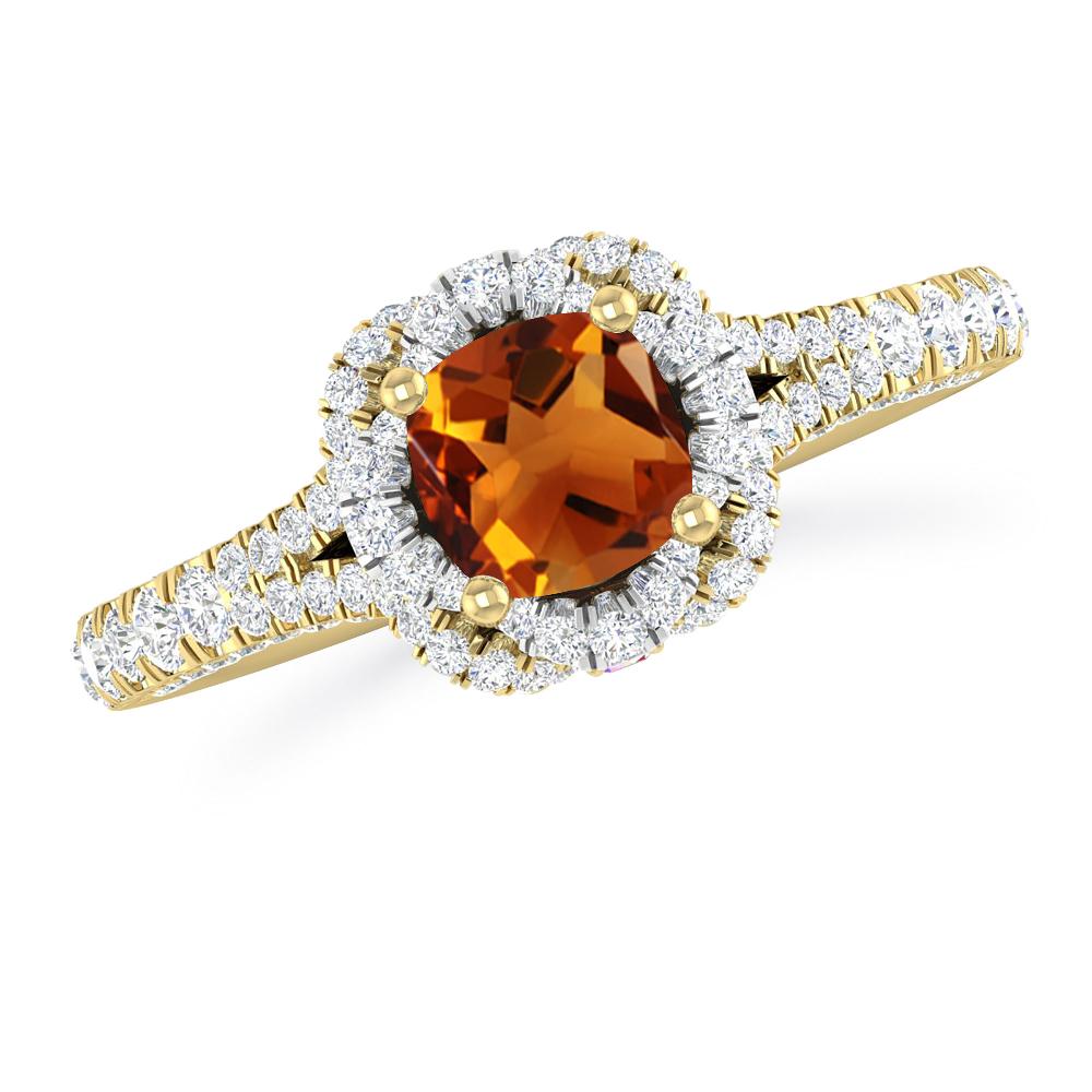 Yellow Gold - Citrine