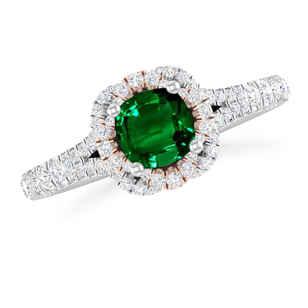 White Gold - Emerald