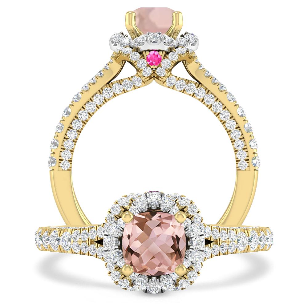 Yellow Gold - Morganite