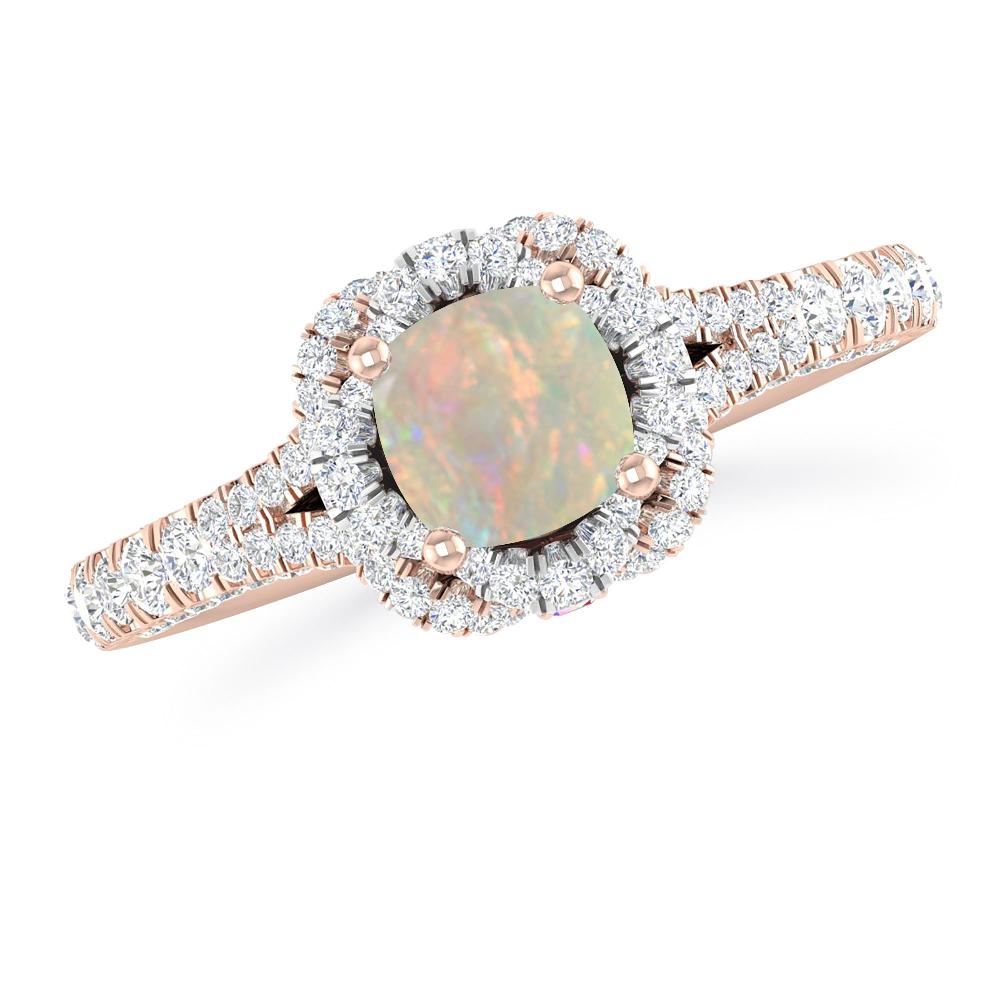 Rose Gold - Opal