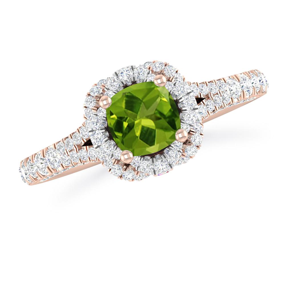 Rose Gold - Peridot