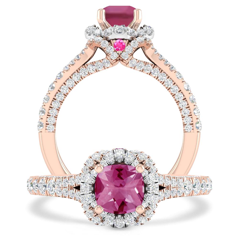 Rose Gold - Pink Tourmaline