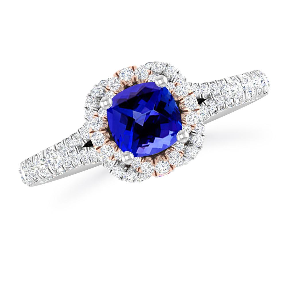 White Gold - Tanzanite