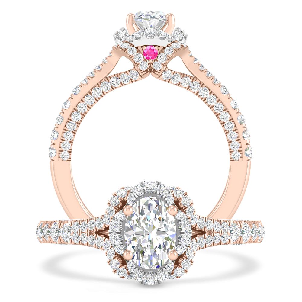 Rose Gold - Diamond