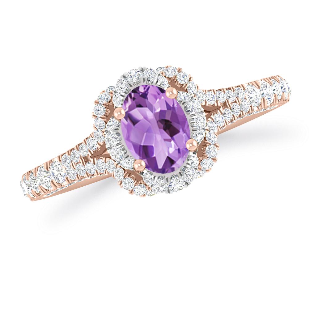 Rose Gold - Amethyst