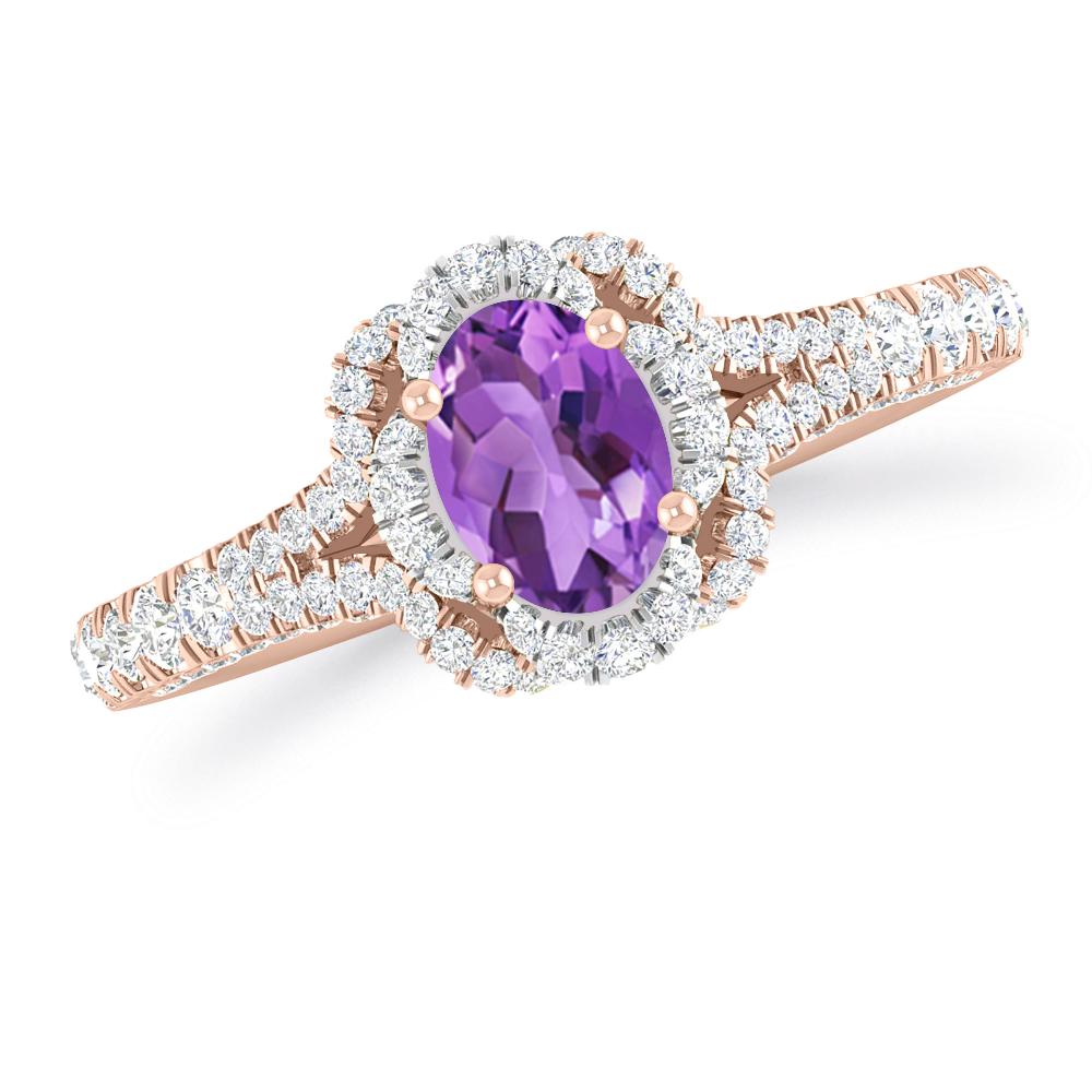 Rose Gold - Amethyst