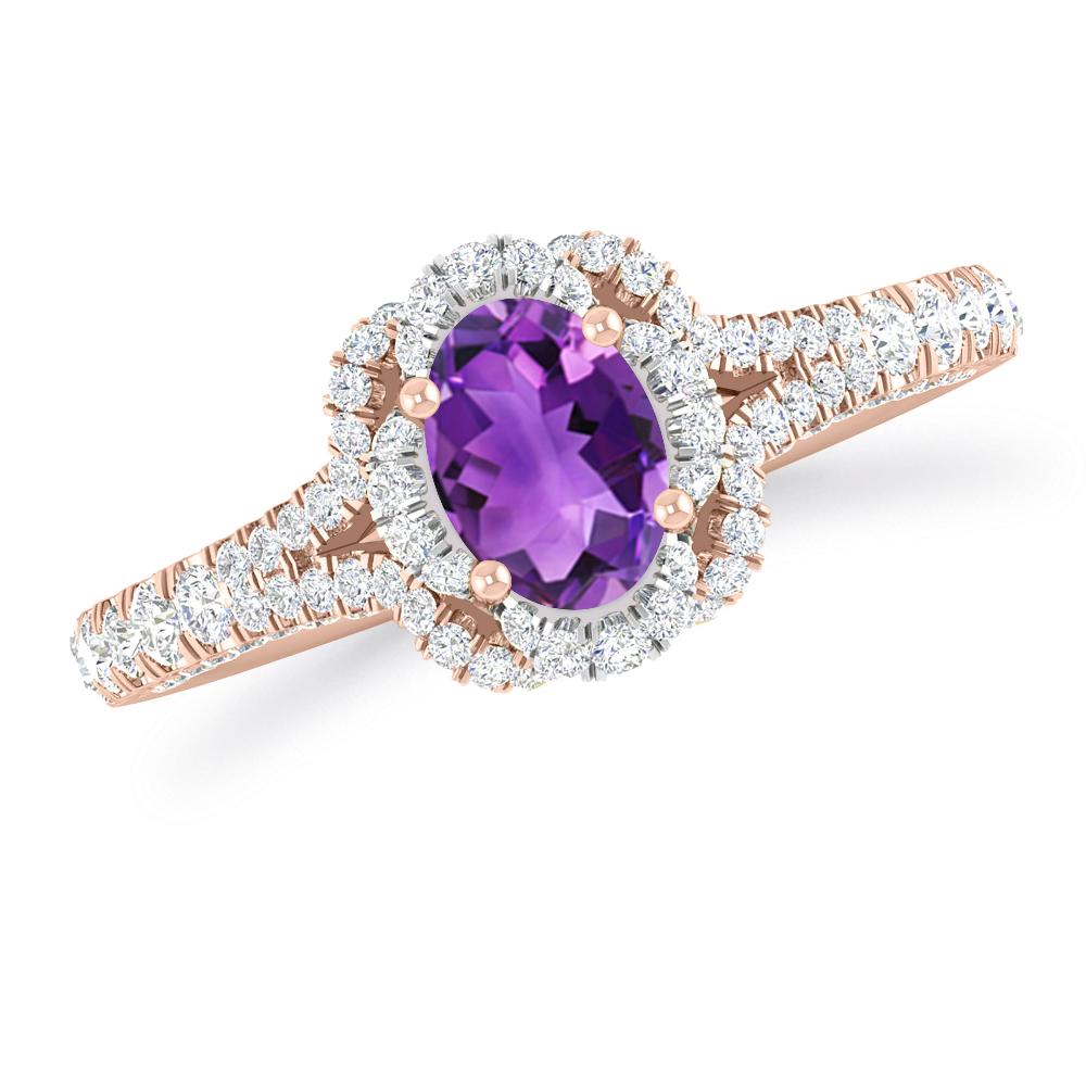 Rose Gold - Amethyst