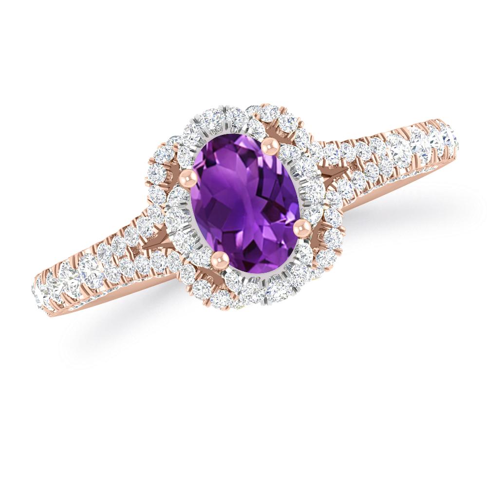 Rose Gold - Amethyst