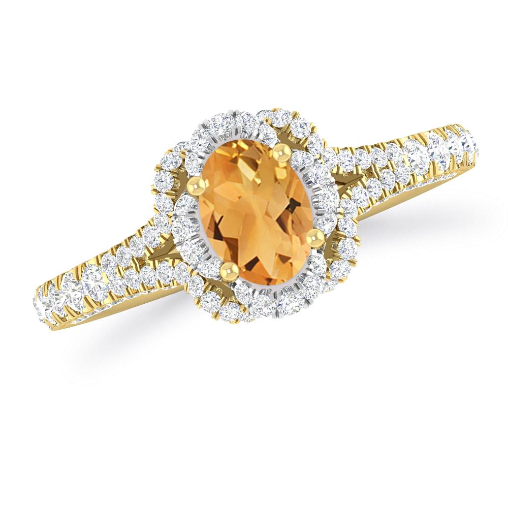 Yellow Gold - Citrine