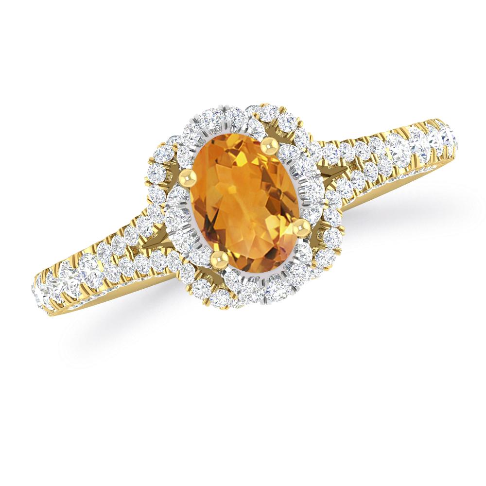 Yellow Gold - Citrine