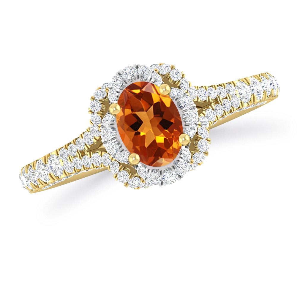 Yellow Gold - Citrine