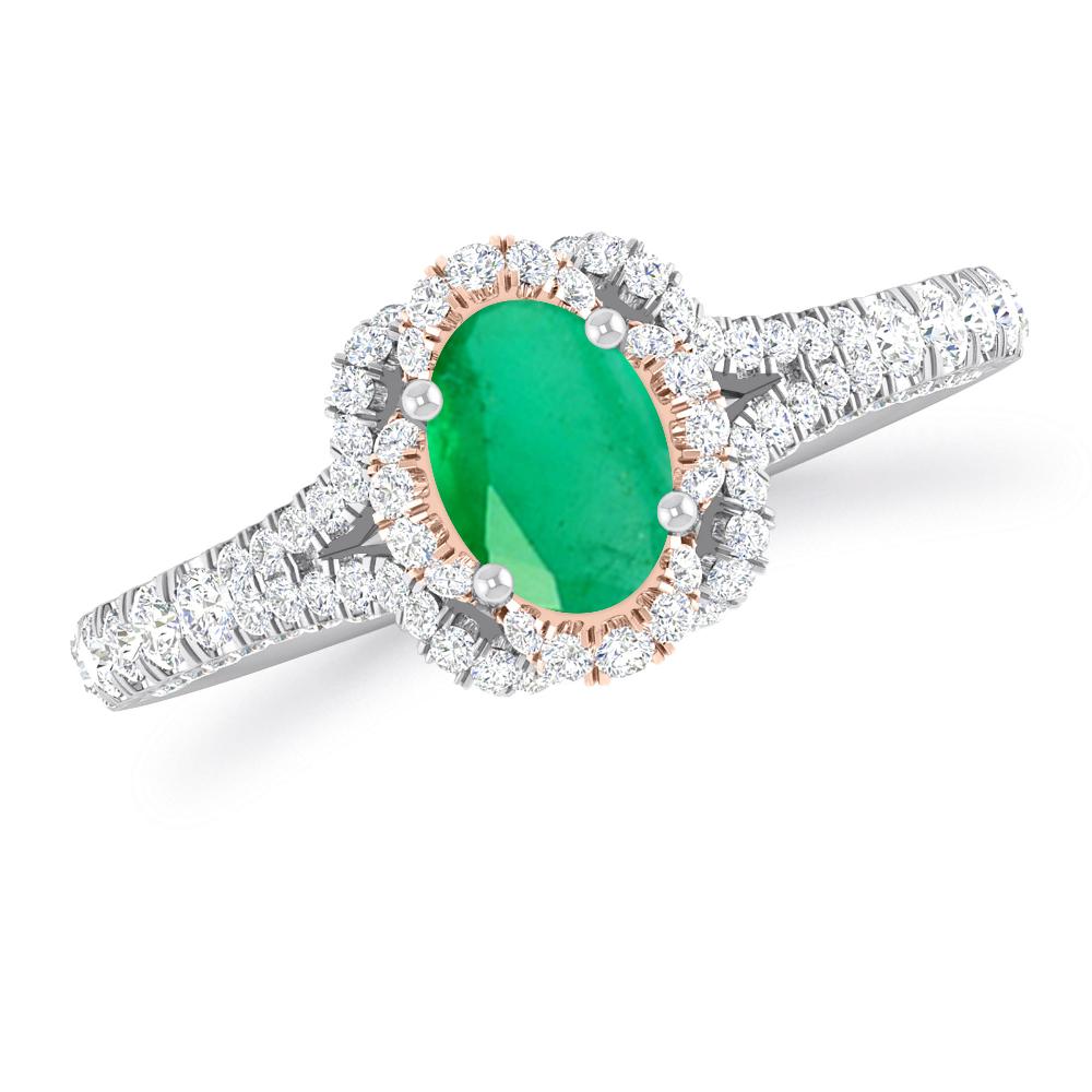 White Gold - Emerald