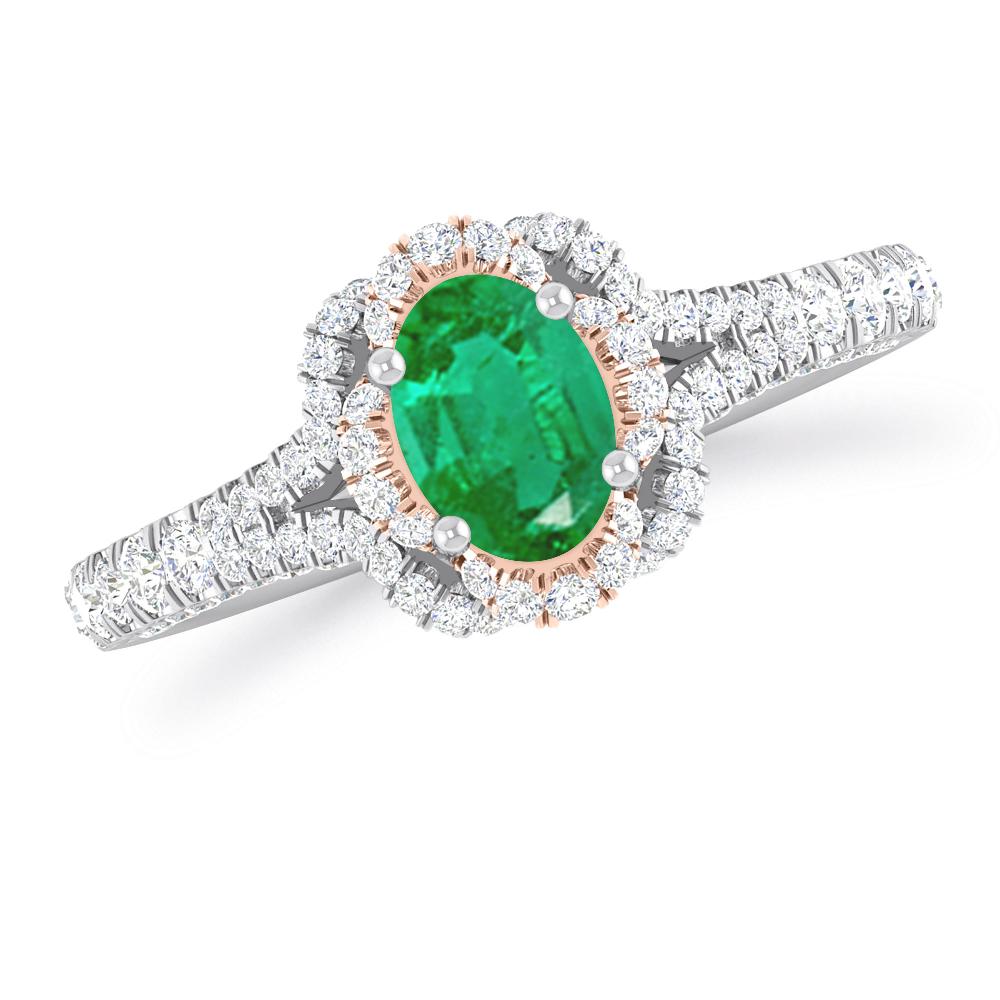 White Gold - Emerald